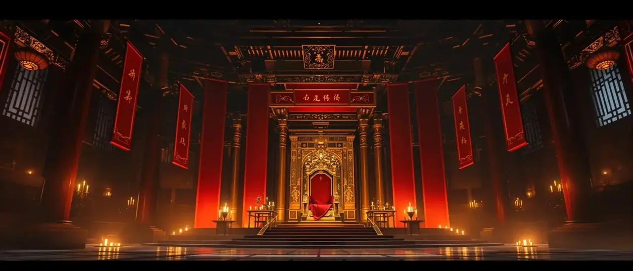 漫剧网站《夺嫡》首屏推荐画面，九子夺嫡风云再起，最不被看好的他笑到最后。