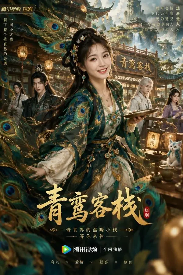 漫剧网站《我在修仙界当老板娘》封面海报，穿越经营，84 集